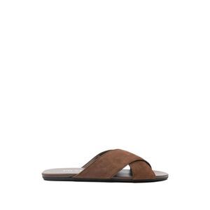 Prada Women Suede Leather Flat Sandals
